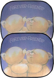 Carner Parasolare Laterale Auto Forever Friends 2buc