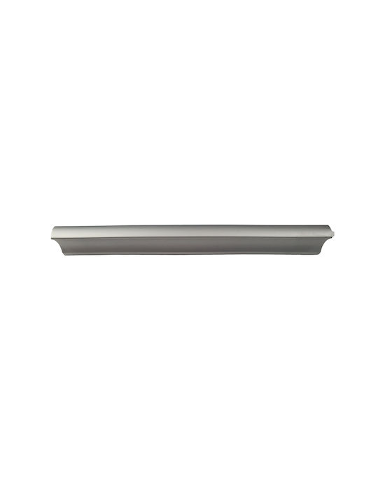 GTC 283 Handgriff Möbelgriff aus Metallisch in Silber Farbe 150mm (Zentrenabstand 128mm) 1Stück