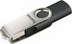 HAMA Rotate 64GB USB 2.0 Stick Schwarz