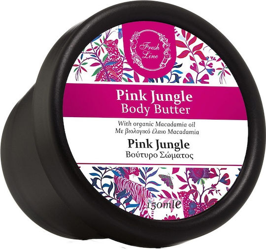 Fresh Line Pink Jungle Moisturizing Butter Body for All Skin Types 150ml