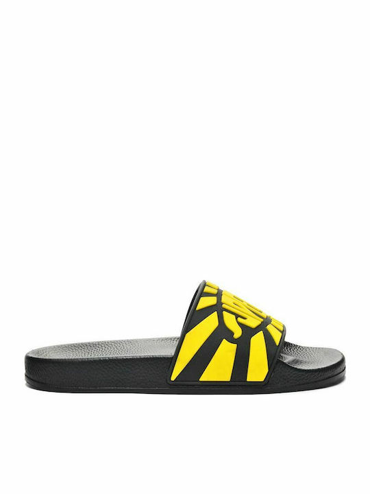 Superga Ανδρικά Slides Μαύρα