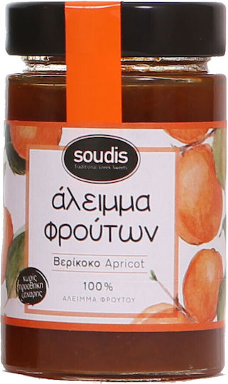 Soudis Jam Apricot Sugar Free 230gr