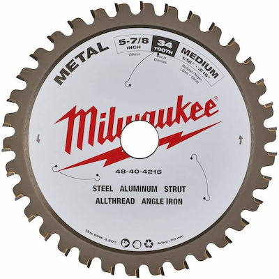 Milwaukee 48404080 Slicer/Coarse Grater Disc Metal 150mm 1pcs