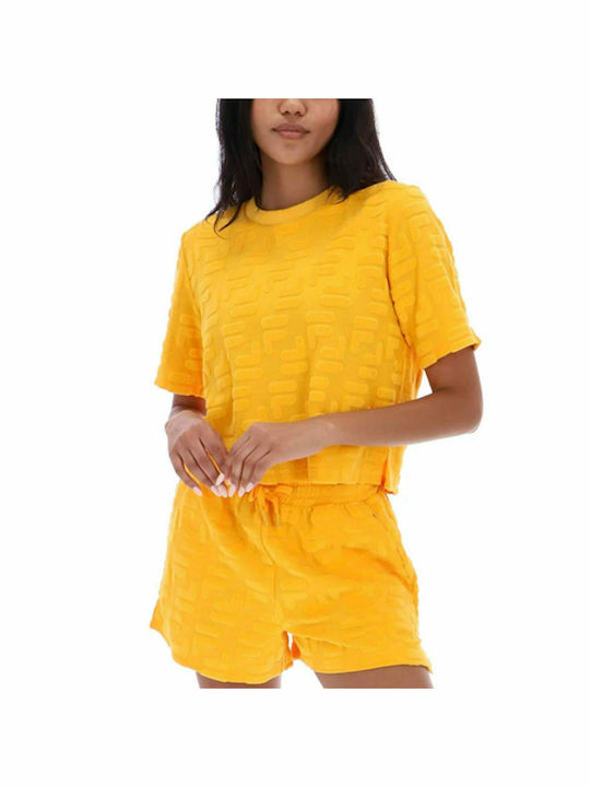 Fila Kylin Damen Crop T-shirt Orange