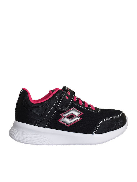 Παιδικά Sneakers με Σκρατς Μαύρα