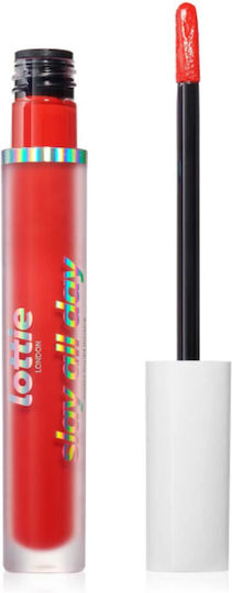 Lottie London Slay All Day Κλασικό Κραγιόν Matte Slay It 3.2ml
