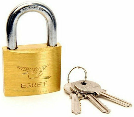 Padlock Brass with Key 30mm 1pcs