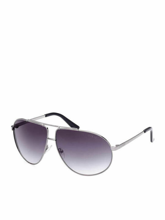 Guess Women's Sunglasses with Brown Tartaruga Metallic Frame and Grey Gradient Lenses GU5208 08B