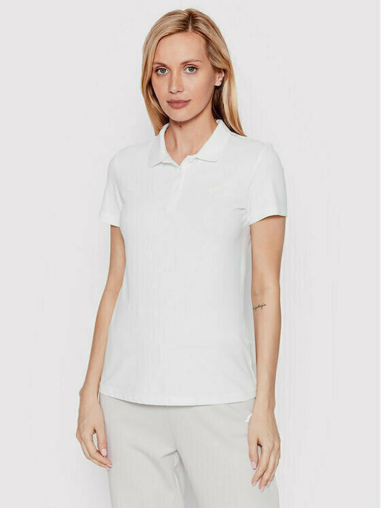 4F Γυναικεία Polo Μπλούζα Λευκή