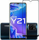 Mocolo 5D Full Face Tempered Glass Black (Vivo Y21)
