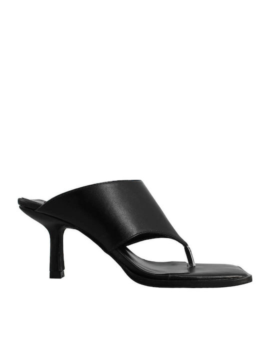 IQ Shoes Πέδιλα Μαύρα