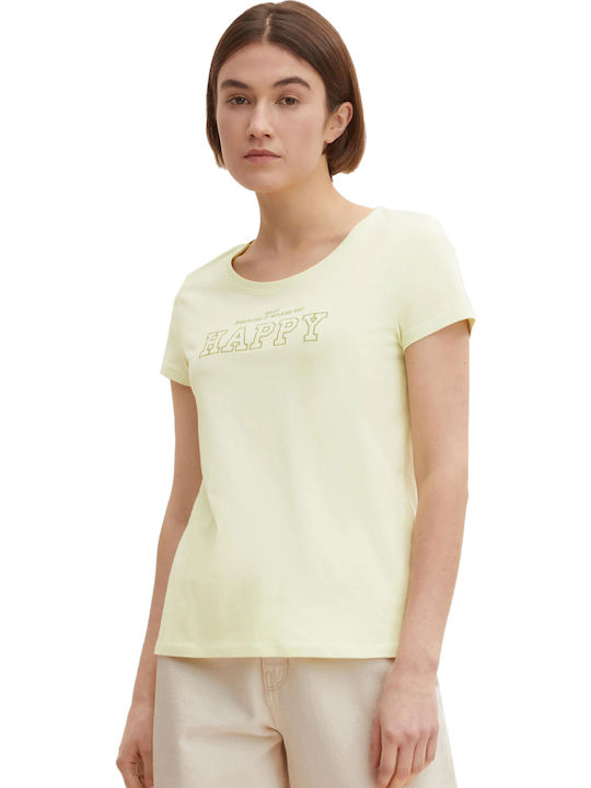 Tom Tailor Bluze Damă Sport Tricou Verde Soft Jade