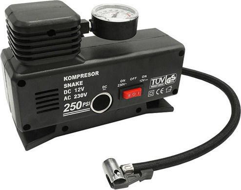Τρόμπα Αυτοκινήτου Snake 250PSI με Καλώδιο Αναπτήρα 12V