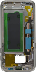 Samsung Μεσαίο Πλαίσιο Χρυσό για Galaxy S7