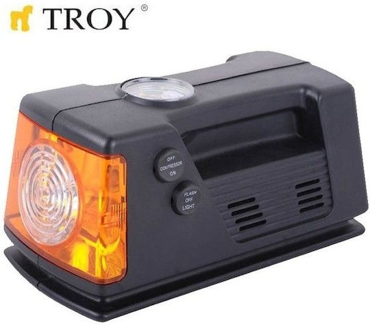 Troy Tire Pumpe 250PSI mit Kabel 12V