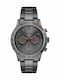 Boss Allure Мъжки Часовник 46mm Хронограф На Батерия със Сива Метална Гривна