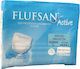 Flufsan Active Super Mittel in Weiß Farbe 14Stück