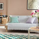 Gofis Home Denise 518 Dreisitzer-Sofa Wurf Jacquard 180x310cm 19 Flieder