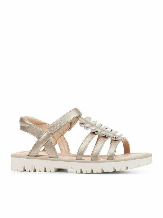 Geox Sandale Copii Starblush Anatomici Aurii