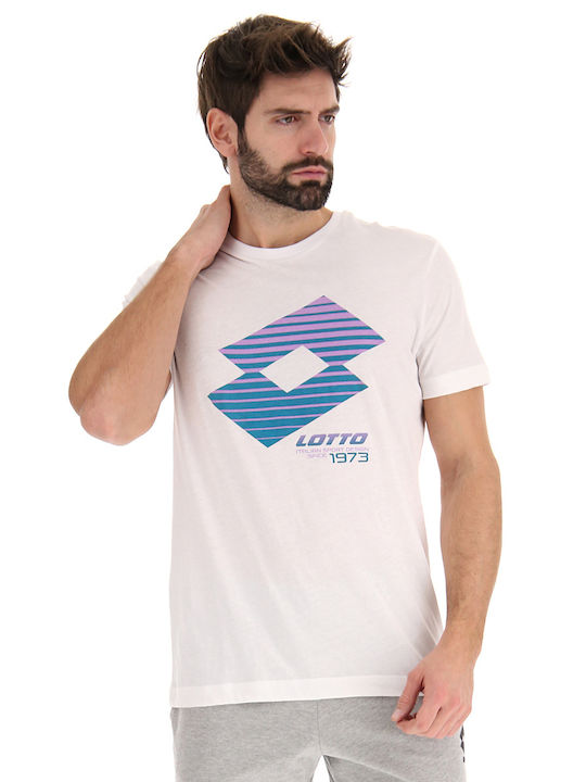 Lotto Losanga III Αθλητικό T-shirt Λευκό
