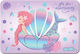 Must Team Mermazing Σουπλά Πλαστικό Μωβ 43x29cm