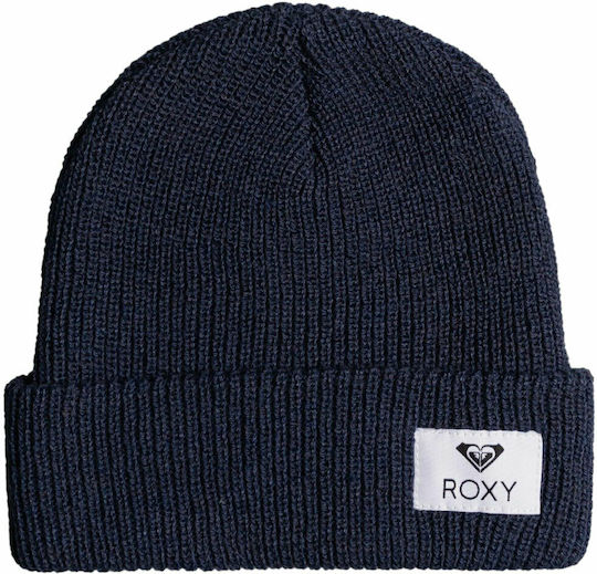 Island Fox Knitted Beanie Cap Mood Indigo