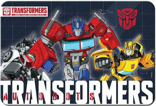 Diakakis Plastic Baby Placemat Transformers Multicolour