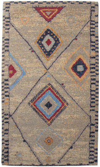 Royal Carpet Canvas 246X Αντιολισθητικό 75x150cm Μπεζ