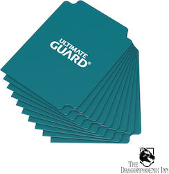 Ultimate Guard Game Accessory Card Dividers 10τμχ Standard Petrol Blue UGD010452