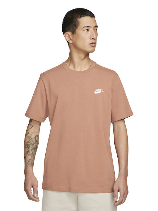 Nike Αθλητικό T-shirt Mineral Clay