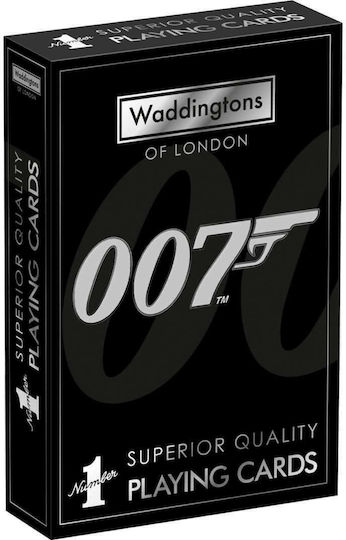 Winning Moves Waddingtons No.1 - James Bond Колекционерска Тесте Хартиена за Покер