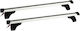 G3 Aluminum Car Roof Bars Pacific Airflow 127cm for Suzuki Baleno 5D Set with Roof Rack Legs