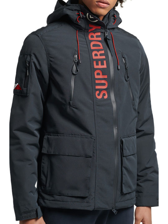 Superdry D1 Sdcd Jacket Windproof Navy Blue