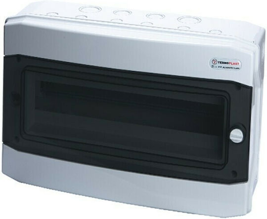 Aca Wall mounted Waterproof 18-Elements Fuse Box with 1 Row W428xH259xD142mm