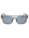 Exess Sunglasses with Gray Plastic Frame and Gray Polarized Lens 3-2273 B358 WN