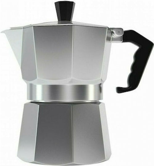 Viosarp Μπρίκι Espresso 3cups Ασημί