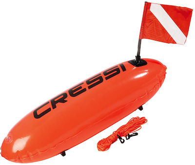 CressiSub Σημαδούρα Τορπίλη Torpedo Float Buoy 7′