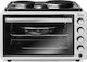 Izzy IZ-8004 Electric Countertop Oven 42lt with 3 Burners