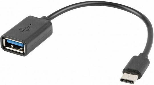 Lanberg Converter USB-C male to USB-A female 1pcs AD-OTG-UC-01