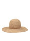 Roxy Wicker Women's Floppy Hat Fun In Acapulco Beige