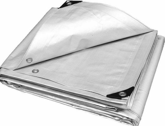 Waterproof Tarpaulin 150gr/m² 3x5m. Light Type White