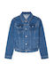 New Berry Kinder Denim Jacke Kurz Blau