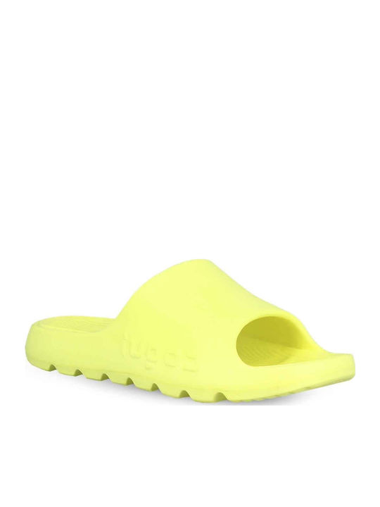 Coqui Frauen Flip Flops in Gelb Farbe
