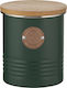 Typhoon Sugar Jar with Airtight Lid Metallic Green 1000ml 1 Pieces