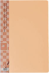 Sunfull Clipboard Flexible with 30 plastic slee...
