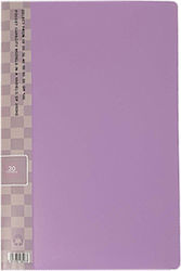 Sunfull Clipboard Flexible with 30 plastic slee...