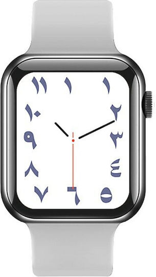 DAS.4 SU01 Smartwatch mit Pulsmesser (Weiß)