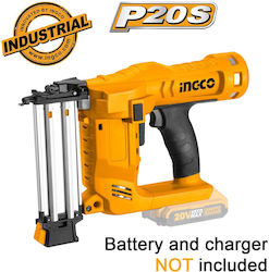 Ingco Battery Brad Nailer Gun 20V Solo for Nails