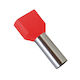 Elmark Insulated Wire Ferrule Terminal TЕ1008 Red 100pcs 59025TE