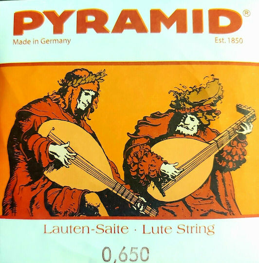Pyramid Lute 0.650 Μονή Χορδή Nylon για Ούτι Τούρκικο Κούρδισμα